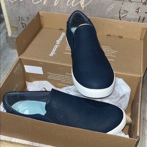 Dr. Scholl's Navy Slip-On Sneakers